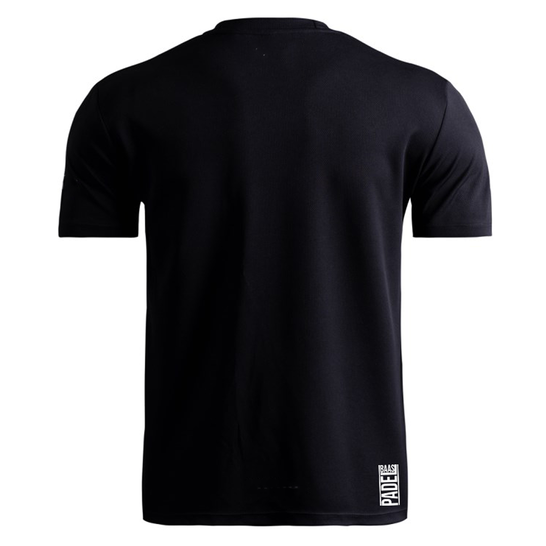 Padel Shirt Zwart Unisex