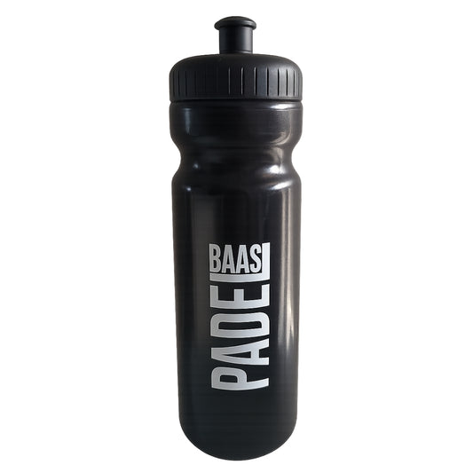 Bidon Padelbaas zwart