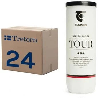 Tretorn Combipack Serie + Padel Tour Padelballen (3 cans van 3 ballen)